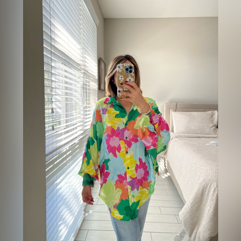 Floral blouse